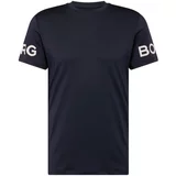 Bjorn Borg Tehnička sportska majica mornarsko plava / bijela