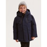 Reserved - Zimska jakna s kapuljačom - mornarsko plava | shoptok.hr