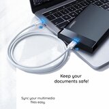 Ugreen Podatkovni kabel (60520) - USB-C na Type-C PD60W 3A 2m - bel | Shoptok.si