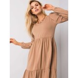 RUE PARIS Dress-RV-SK-5832.18X-camel | shoptok.hr
