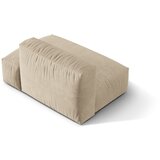 Micadoni Bež in kremno bel modul za sedežno garnituro iz tkanine bouclé (desni kot) Martina – Home | Shoptok.si