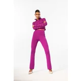 Defacto Flare Leg Ribbed Knitwear Trousers