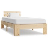 vidaXL Okvir za krevet od masivne borovine 90 x 200 cm Cijene