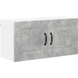 vidaXL Stenska kuhinjska omarica z vrati Betonsko siva 80 x 31 x 40 cm | Shoptok.si