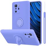 Cadorabo Ohišje, združljiv s Xiaomi v tekoči svetlobi vijolični - zaščitni pokrov iz fleksibilnega silikona TPU z obročem, (20596106) | Shoptok.si
