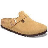 Birkenstock Natikače od brušene kože Boston za žene, boja: bež, 1026164 | shoptok.hr