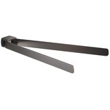 Gedy zidni držač za peškire pirenei 35,9 cm metalno siva Cene