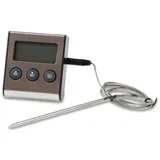 Digitalni vbodni kuhinjski termometer / inox, pvc, (5000267320)