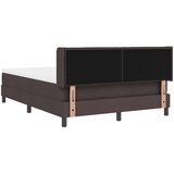  Krevet s opruga kutije Tamno smeđa 200 x 140 cm tkanina | shoptok.hr