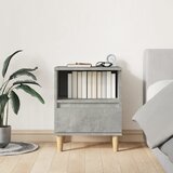  Noćni ormarići 2 kom siva boja betona 40x35x50 cm | Eponuda.com