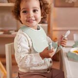 BABYBJORN komplet jedilni set 8/1 Powder Green | Shoptok.si