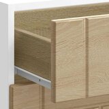 vidaXL Donji kuhinjski ormarić Lucca boja hrasta konstruirano drvo | shoptok.hr