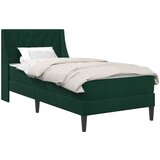  Okvir kreveta s madracem Tamnozelena 80 x 200 cm Baršun | shoptok.hr