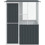  Kavez za ptice Antracit 165 x 165 x 200 cm Cinkani čelik | shoptok.hr