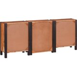  Kreveta 3 pcs Smeđa 55 x 30 x 75 cm Čvrsto drvo akacije | Eponuda.com