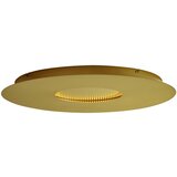 QAZQA Sodobna stropna svetilka zlata 60 cm vklj. LED z možnostjo zatemnitve v 3 korakih - Morning u