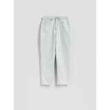 Reserved Mom fit traperice - plava | shoptok.hr