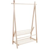 Jotex Stojalo za oblačila iz masivnega bora v svetli naravni barvi 100x150x41 cm Cole – Cene