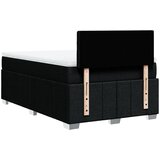  Krevet box spring s madracem crni 120 x 190 cm od tkanine | shoptok.hr