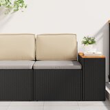 vidaXL vanjski jastučić Bež Pamuk Srednji Uklonjive navlake | shoptok.hr