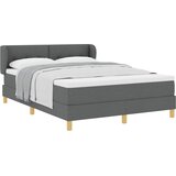  s opruga kutije Tamno siva 140 x 200 cm tkanina | shoptok.hr