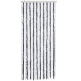  Zastor protiv insekata sivo-bijeli 90 x 200 cm šenil | shoptok.hr