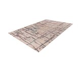 Kayoom RAVNO TKANA PREPROGA Jaka 325 Creme / Multi 160/230 cm tkano krem barve, večbarvno | Shoptok.si