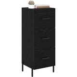  Kreveta Crni hrast 34 x 34.5 x 90 cm Konstruirano drvo | shoptok.hr