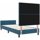  Krevet s opruga kutije Tamno plava 100 x 200 cm Baršun | shoptok.hr