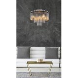 Globo 15698H1 - Luster na sajli GORLEY 5xE27/60W/230V crna | Eponuda.com