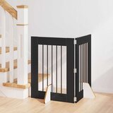  Vrata za pse s postoljem 2 pcs Crni hrast 60 x 80 cm | shoptok.hr