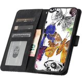 INORCO Za iPhone 14 PU usnjena preklopna torbica s stojalom proti padcem, denarnica z vtisnjenim metuljem, ovitek za telefon na dotik kože, (22035695) | Shoptok.si