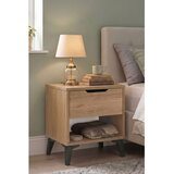 Hanah home noćni ormarić Vel3-S, 44 cm, hrast Cene