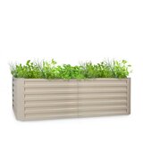 Blumfeldt High Grow Straight, visoka greda, 200 x 60 x 100 cm, 1200 l, jeklo | Shoptok.si