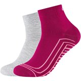 Skechers Športne nogavice 2PPK Basic Cushioned Quarter Socks Siva Cene