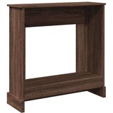 vidaXL Okvir za kamin rjavi hrast 90x30x90 cm inženirski les | Shoptok.si