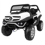  Licencirani auto na akumultor Mercedes BENZ UNIMOG - bijeli | shoptok.hr
