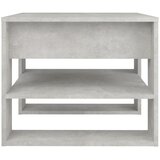  Stolić za kavu boja betona 55,5x55x45 cm konstruirano drvo | Eponuda.ba