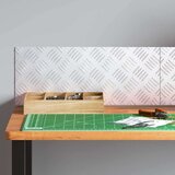  Stepenica Pravokutni 2 pcs Srebrno 50 x 20 cm Aluminij | shoptok.hr
