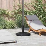 vidaXL Osnove za vanjske suncobrane Crna 48 x 48 x 32 cm Čelik, Beton Cijene