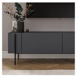 Hanah home TV komoda Herman, 160x45,6x31,4 cm, Antracit | Eponuda.ba