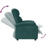  Naslonjač od tkanine tamnozeleni | shoptok.hr