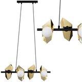 Toolight Stropni luster APP1412-CP BLACK GOLD | shoptok.hr