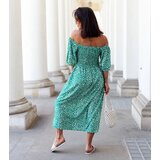 UR/CEO Green floral dress Zetticci | ePonuda.com