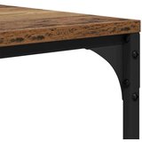 vidaXL Klubska miza Star les 100 x 50 x 35 cm Konstruiran les | Shoptok.si