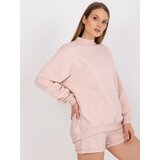 BASIC Feel Good Sweatshirt-AP-BL-A-R001-light pink | Shoptok.si