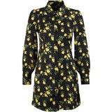 River Island Petite Dolga srajca rumena / zelena / črna | Shoptok.si
