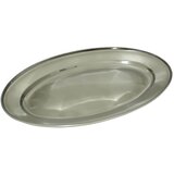INOX ovalni poslužavnik, 45 cm | shoptok.hr