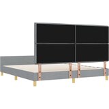  Krevetna Konstrukcija Svjetlosiva 180x200 cm Tkanina | shoptok.hr