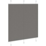 vidaXL Plisirana roleta antracit 120x150 cm širina tkanine 119,4 cm | shoptok.hr